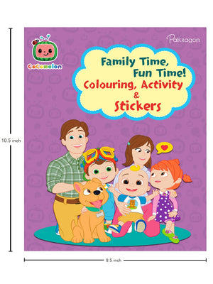 Parragon Publishing Family Time, Fun Time! Colouring & Activity Book - 9788196103347