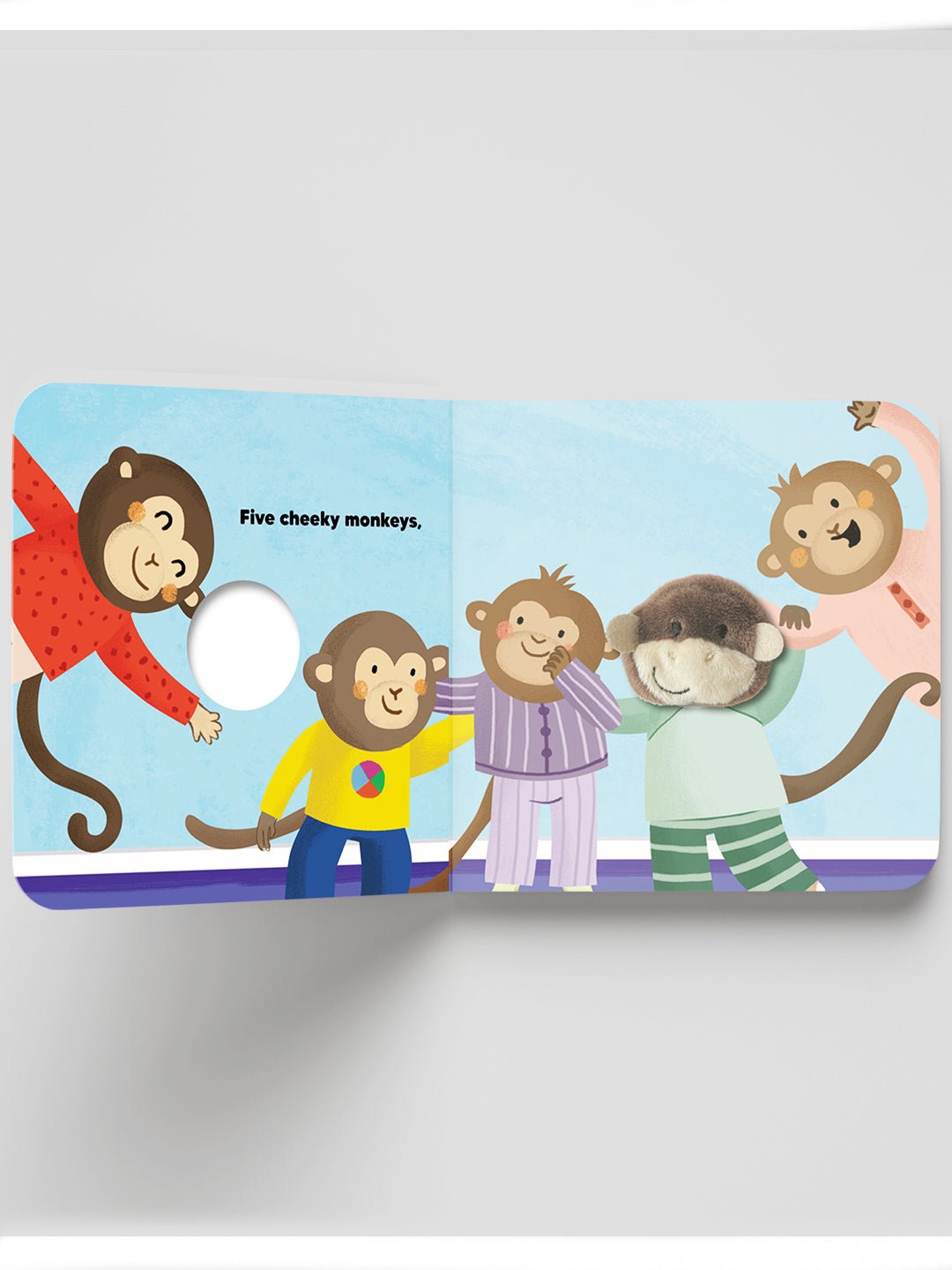 Parragon Publishing Finger Puppet Book - Cheeky Monkey (large format) - 9780655231790