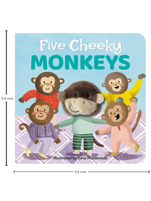 Parragon Publishing Finger Puppet Book - Cheeky Monkey (large format) - 9780655231790