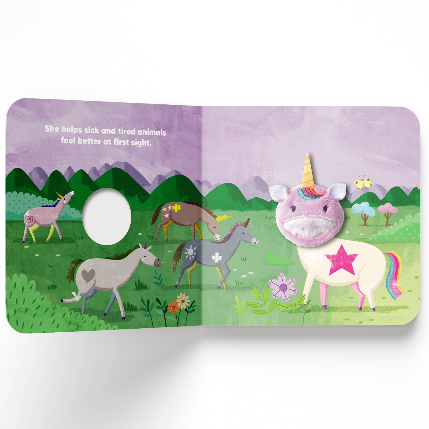 Parragon Publishing Finger Puppet Book - Magical Unicorn Puppet Book - 9780655231776