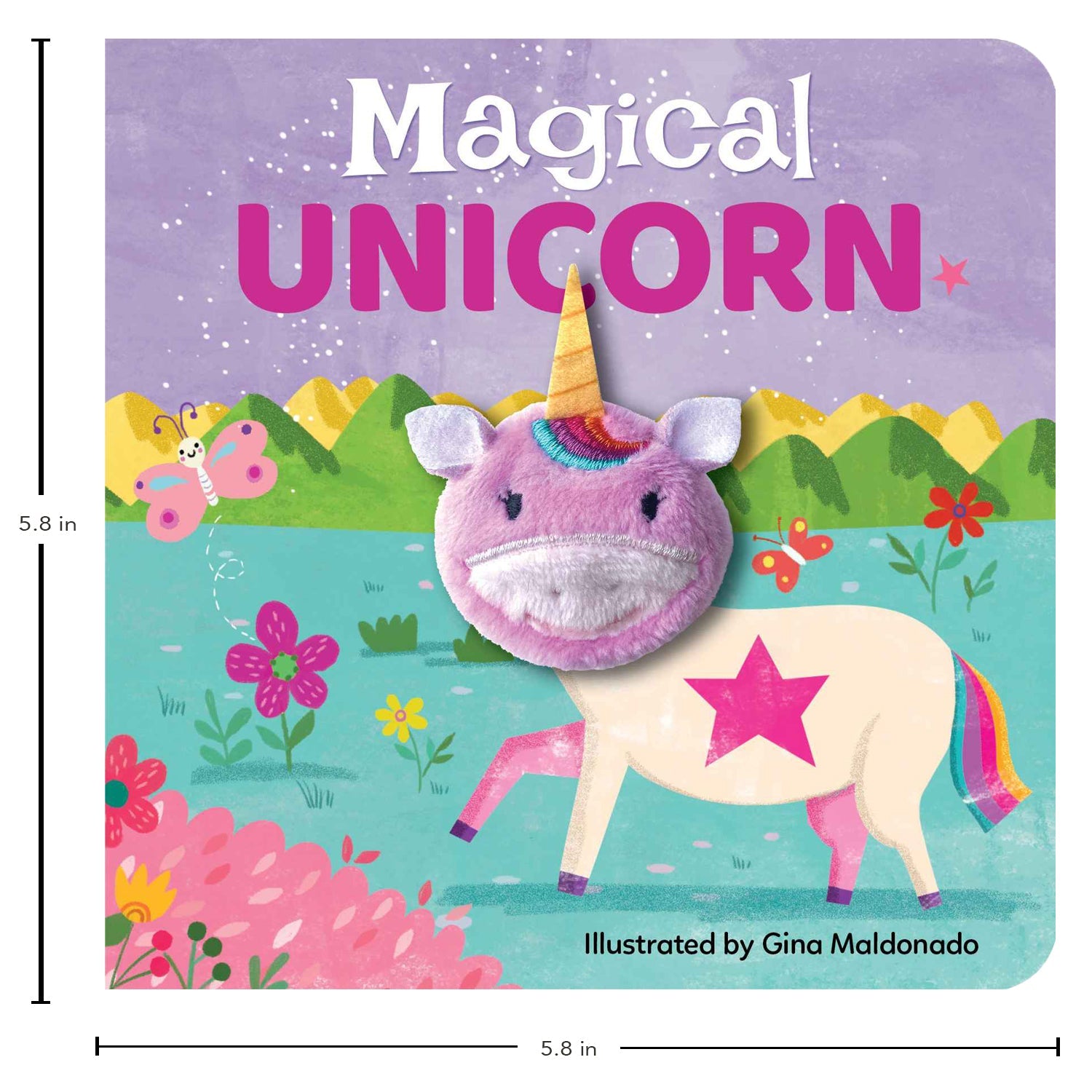 Parragon Publishing Finger Puppet Book - Magical Unicorn Puppet Book - 9780655231776