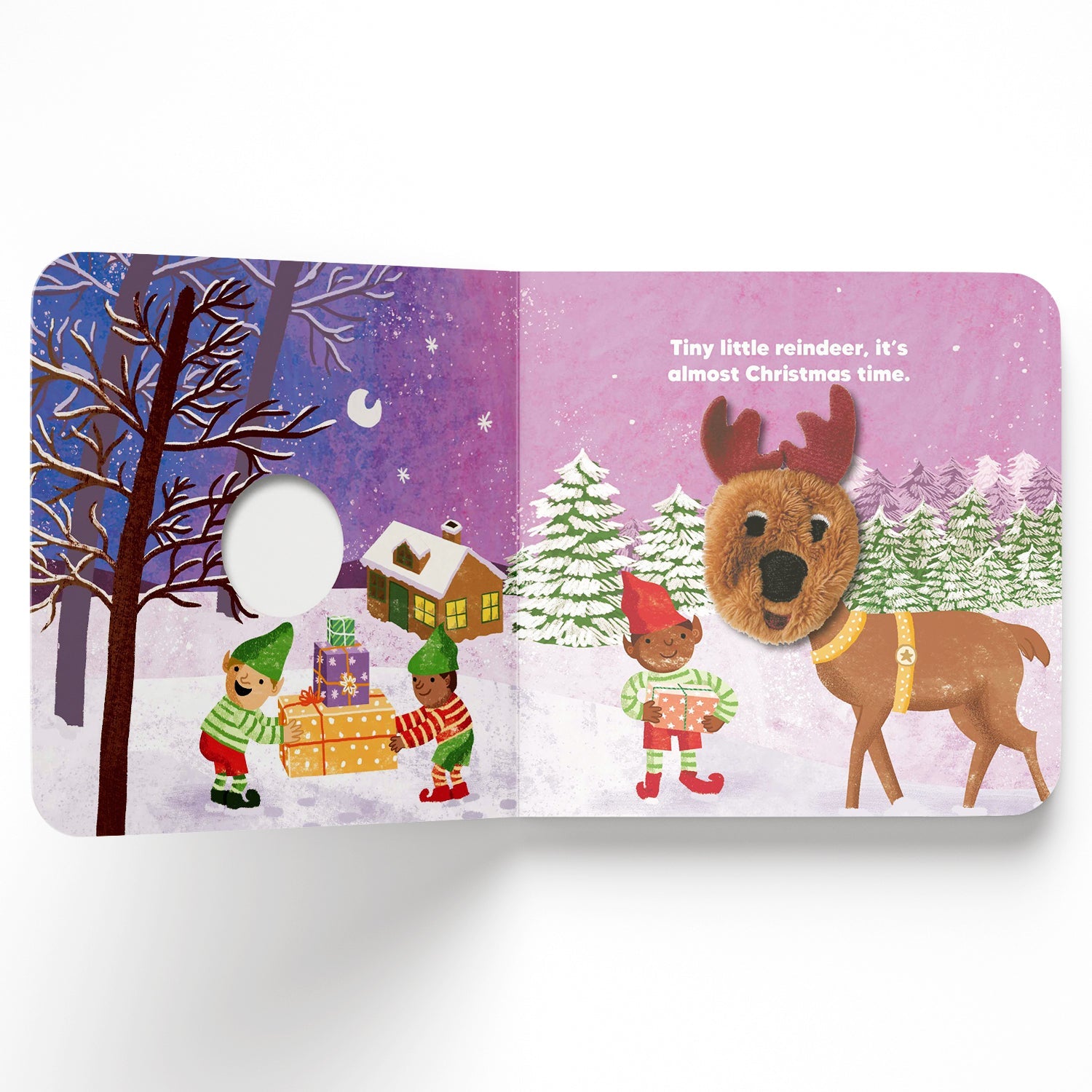 Parragon Publishing Finger Puppet Book - Reindeer Puppet Book For Kids - 9780655231806