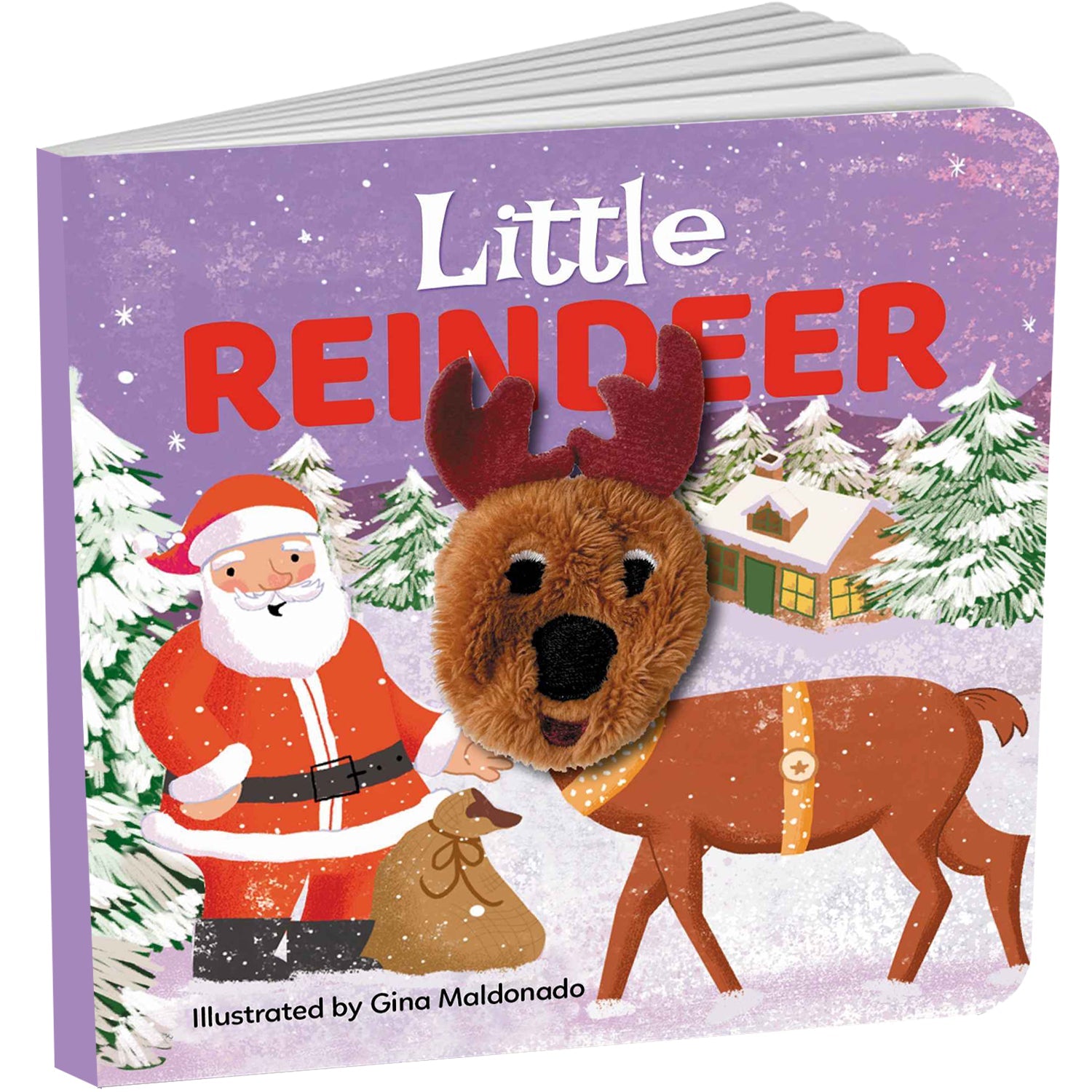 Parragon Publishing Finger Puppet Book - Reindeer Puppet Book For Kids - 9780655231806