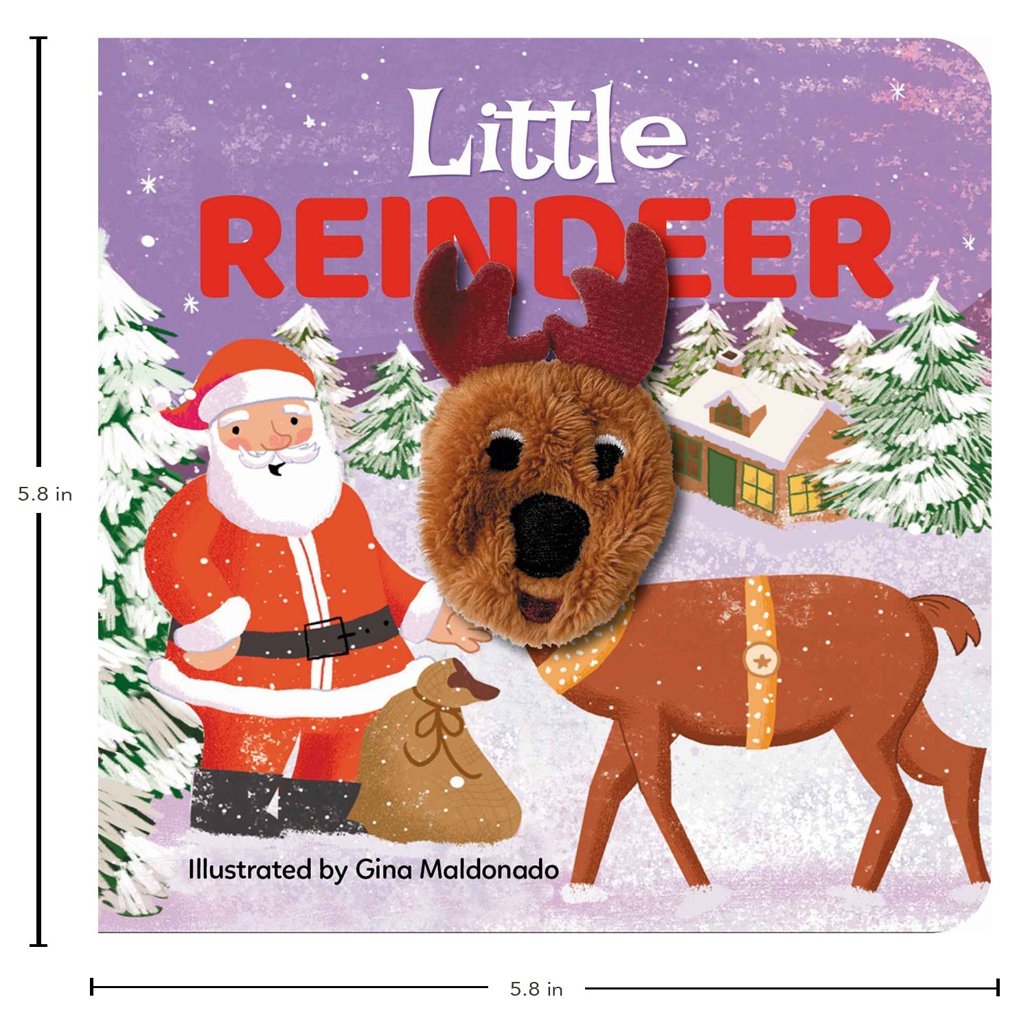 Parragon Publishing Finger Puppet Book - Reindeer Puppet Book For Kids - 9780655231806