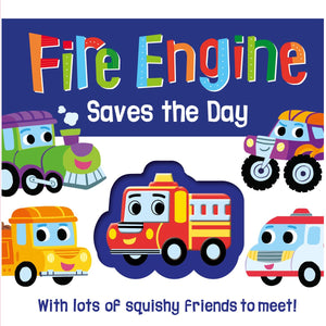 Parragon Publishing Fire Engine Saves the Day (3D Touch & Feel Fun) - 9781839034275