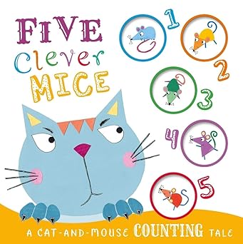 Parragon Publishing Five Clever Mice (Count to 5) - 9781789051766