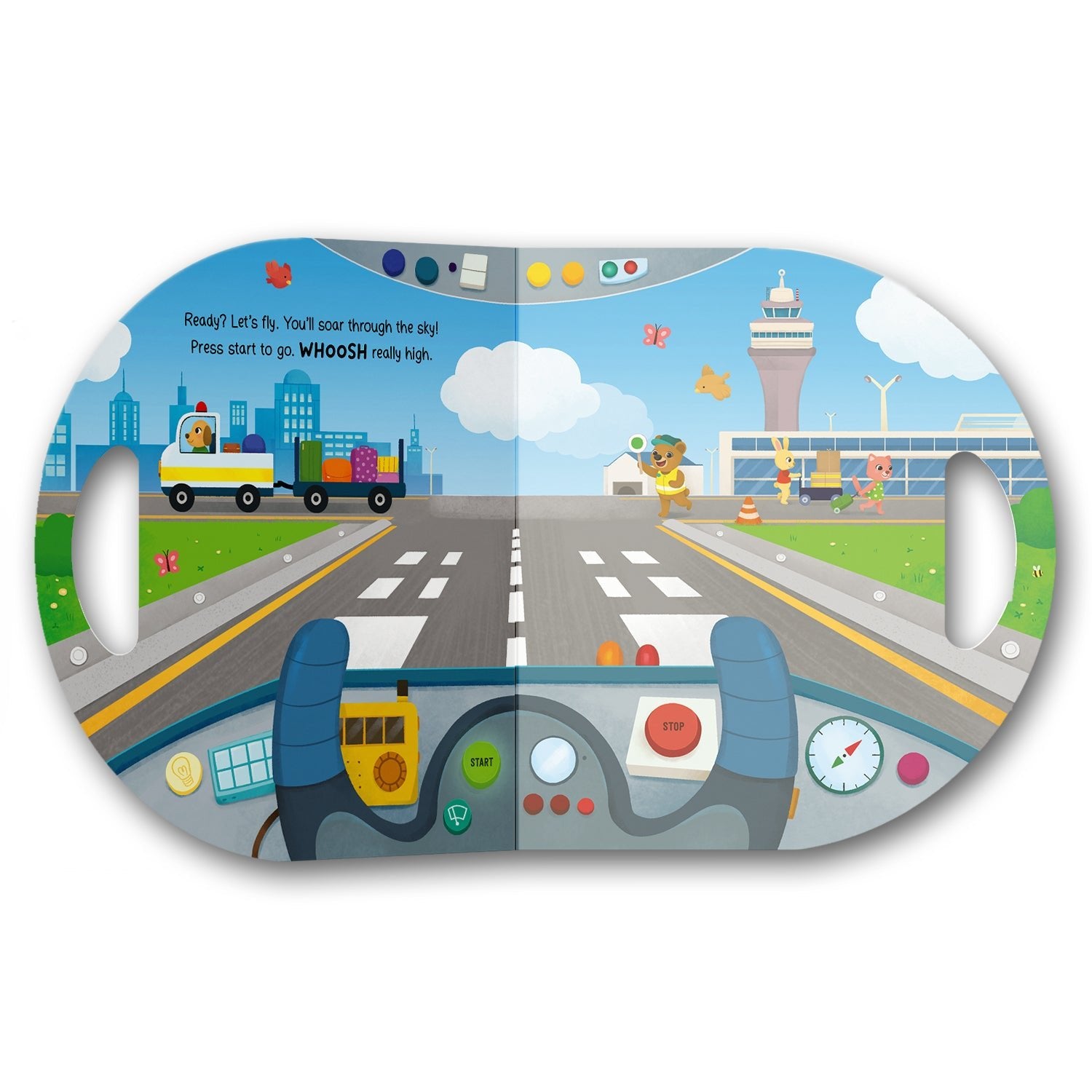 Parragon Publishing Fly Me! Plane | Early Learning Book | Die - Cut Book - 9781837711147