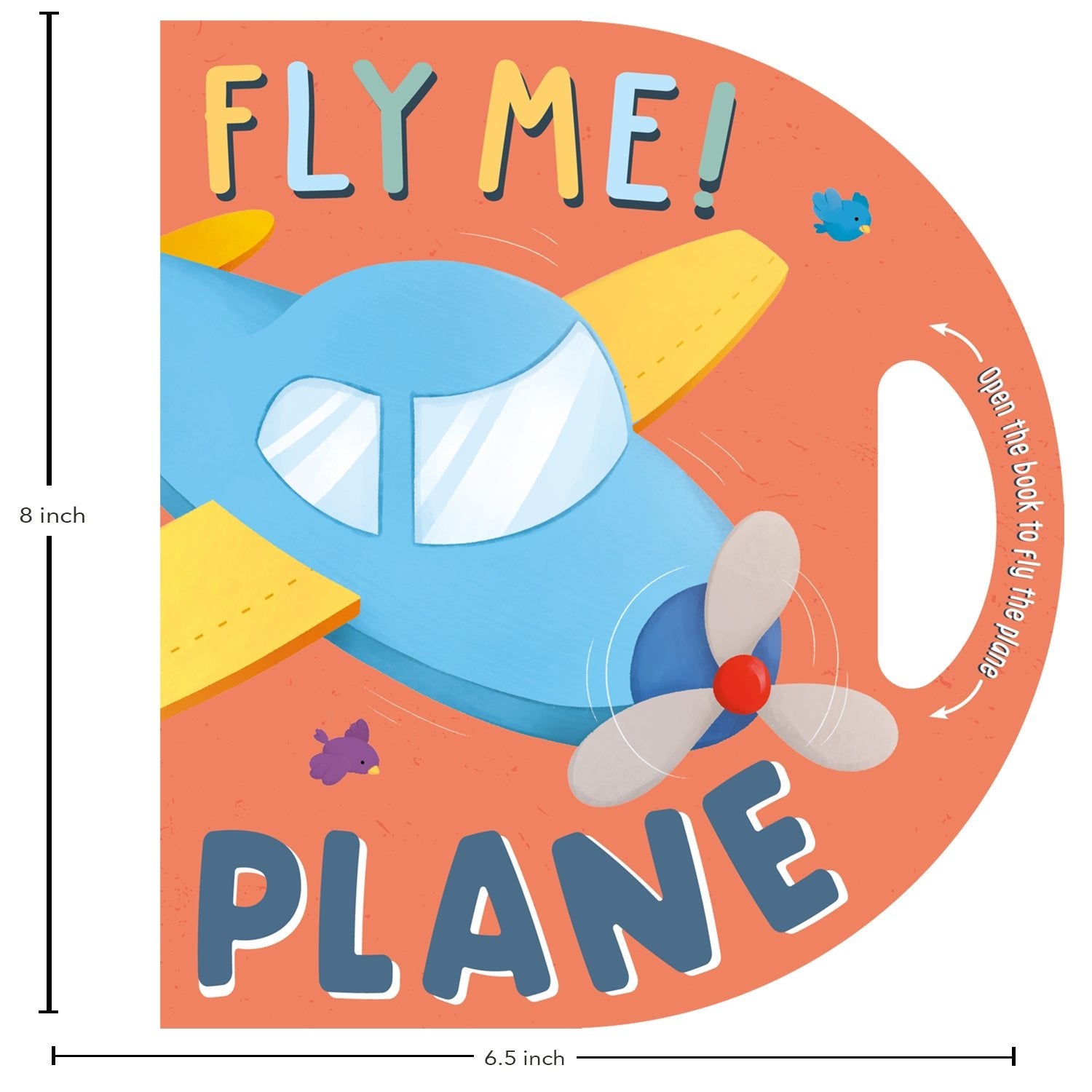 Parragon Publishing Fly Me! Plane | Early Learning Book | Die - Cut Book - 9781837711147