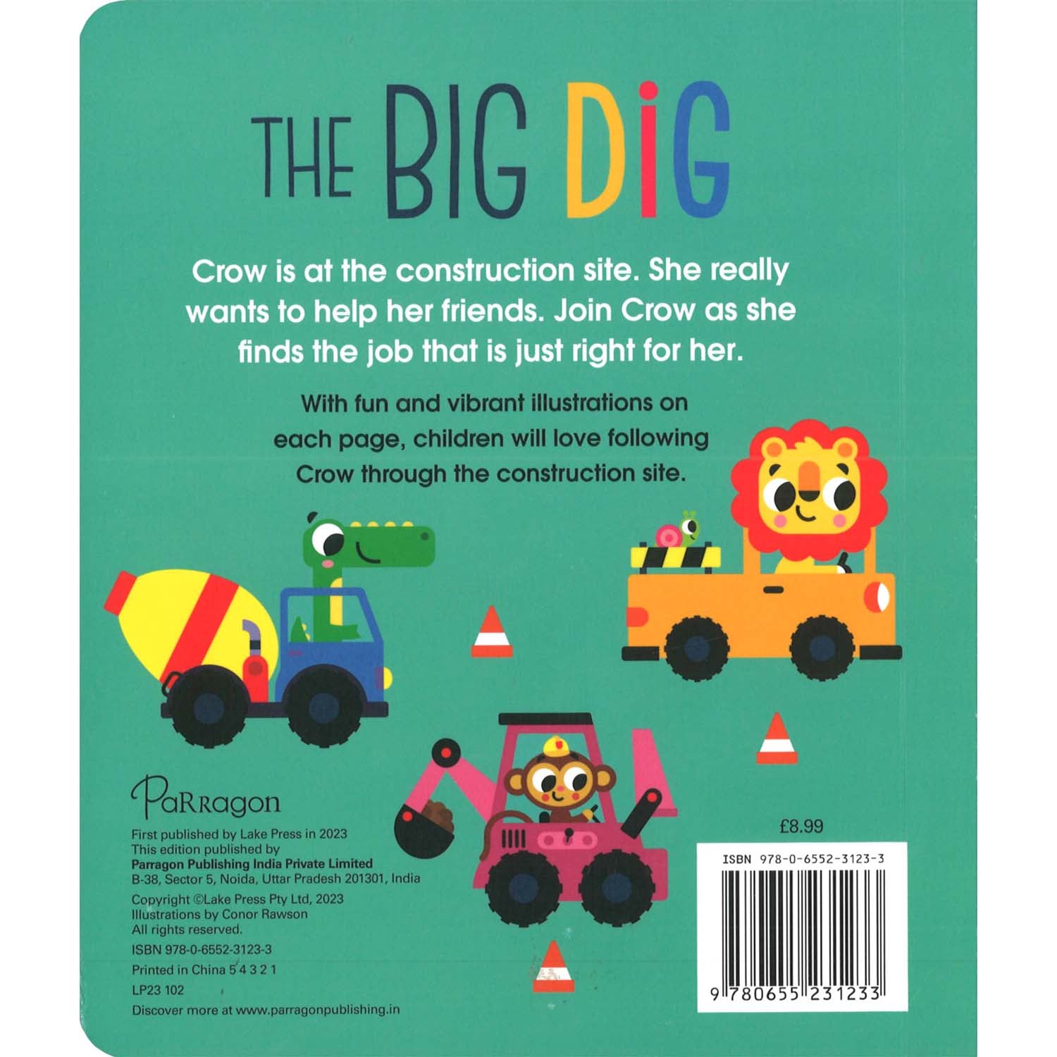 Parragon Publishing Graduating Board Book – The Big Dig | Children's books - 9780655231233