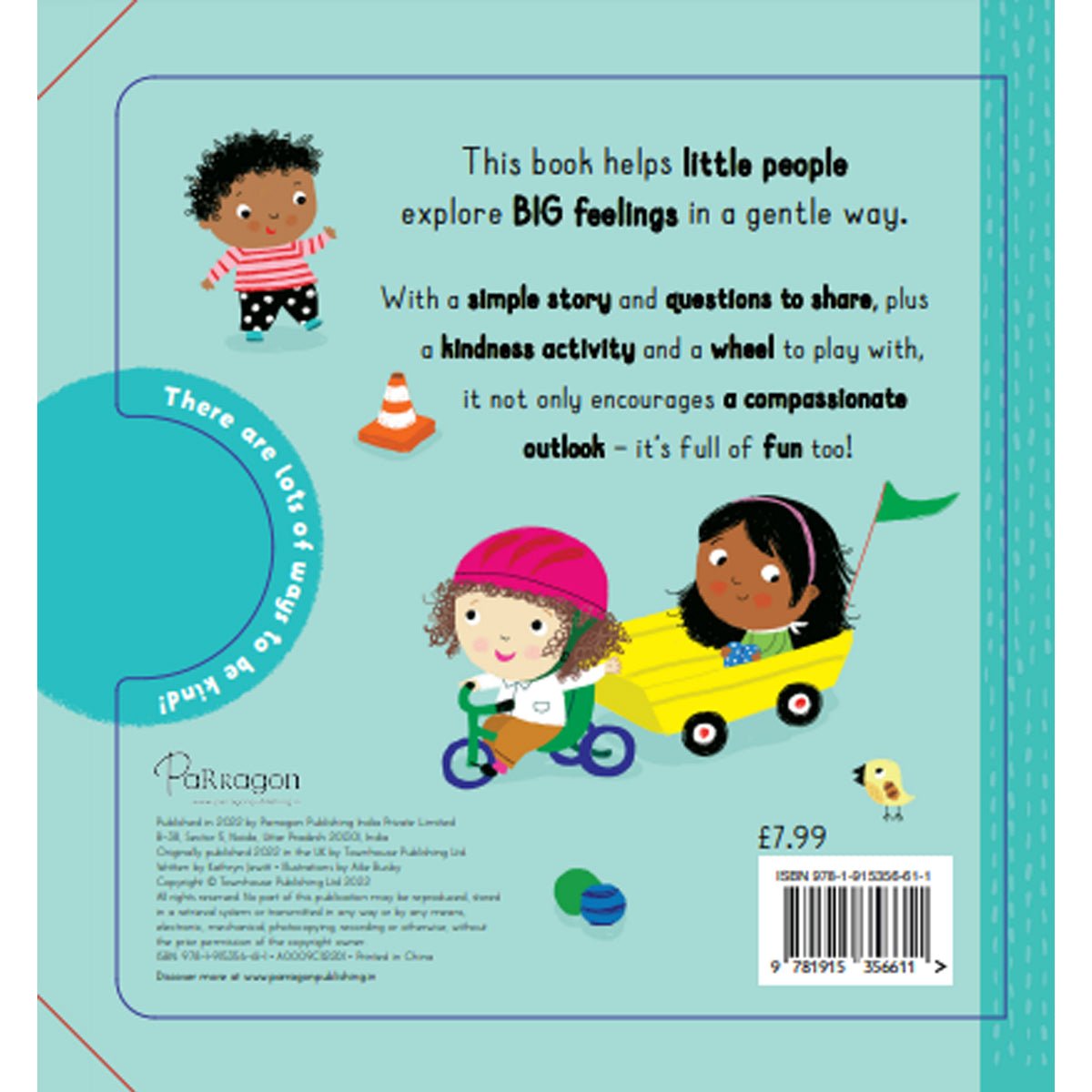 Parragon Publishing I Can Be Kind A SMALL PERSON'S GUIDE TO BIG FEELINGS - 9781915356611