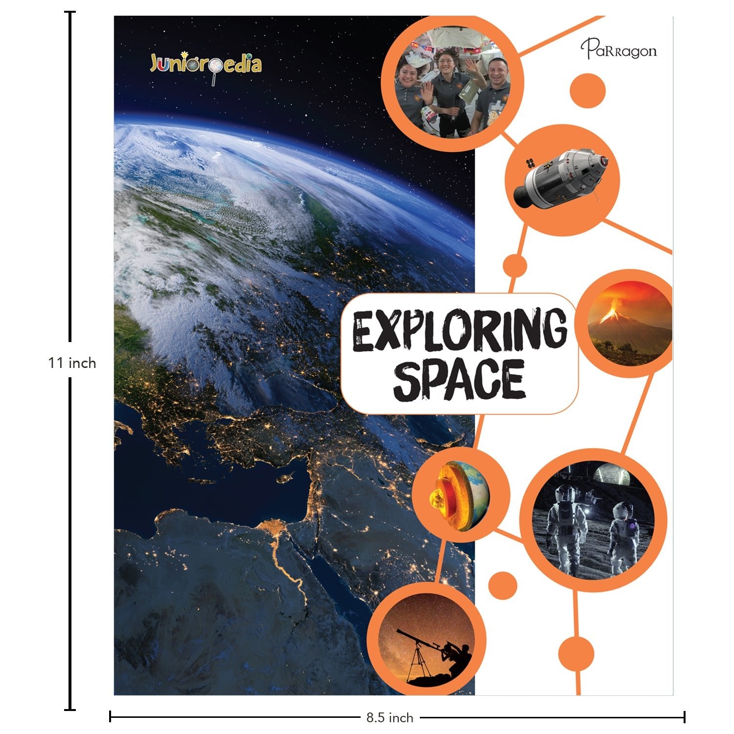 Parragon Publishing Juniorpedia: Exploring Space A Fun Guide for Children - Educational Books