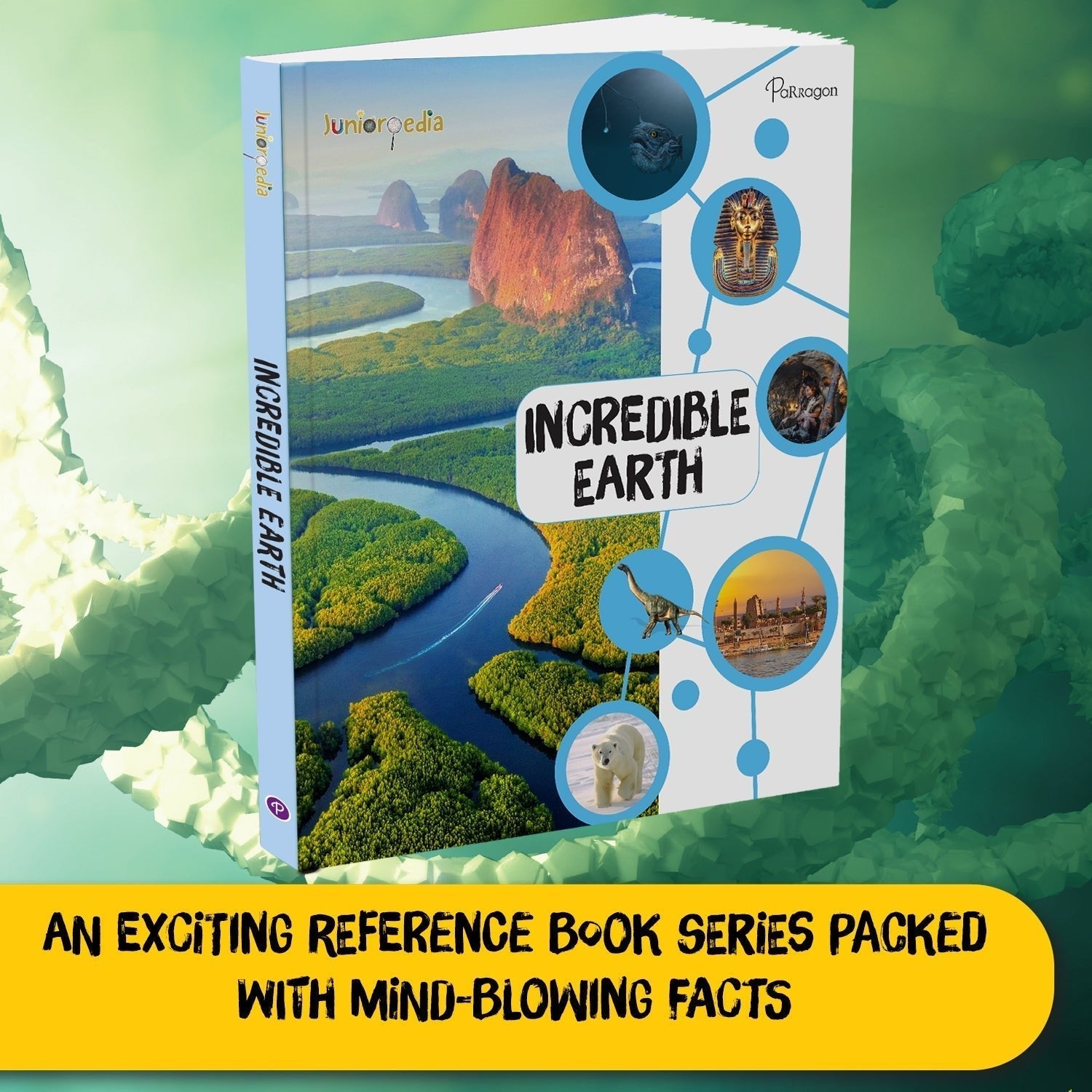 Parragon Publishing Juniorpedia: The Wonders of Planet for Children Ages 8 to 12 - Educational Books