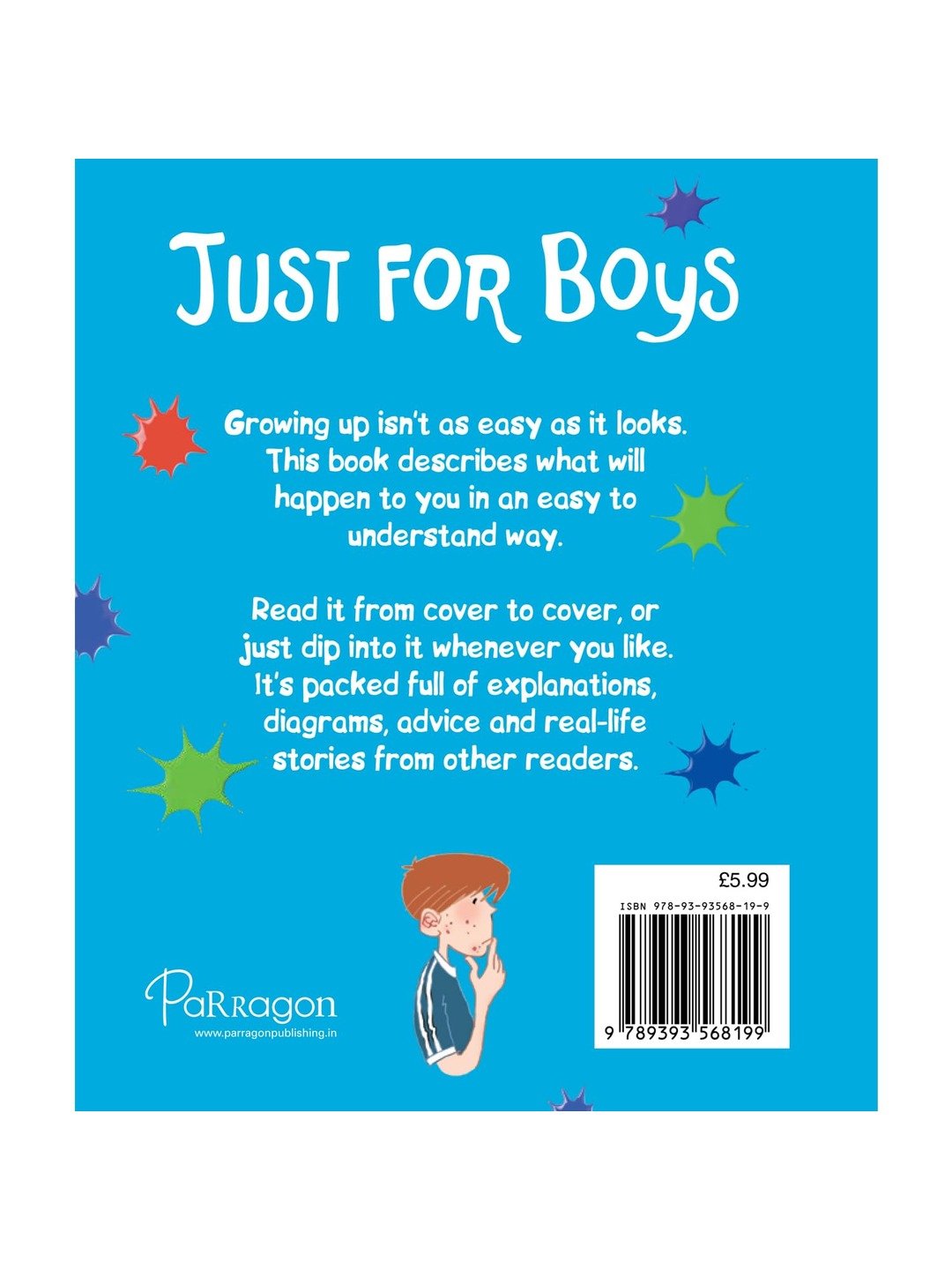 Parragon Publishing Just For Boys - 9789393568199