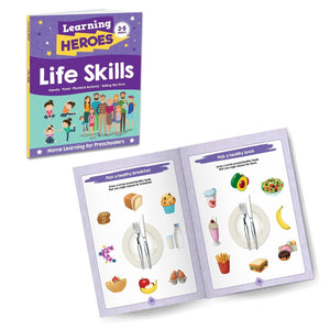PARRAGON PUBLISHING Learning Heroes: Early Learning Set of 4 Books - Activity Book
