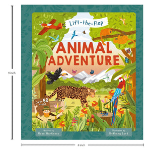 Parragon Publishing Lift - the - Flap Adventure Hunt: Animal Adventure - 9781835443071