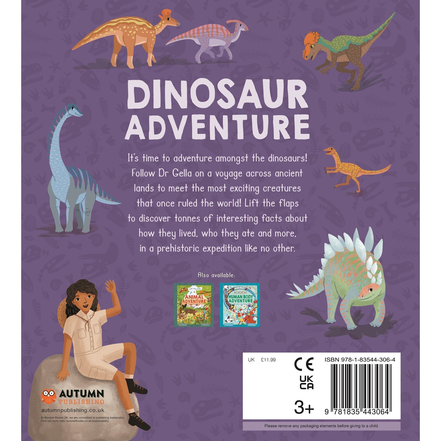 Parragon Publishing Lift - the - Flap Adventure Hunt: Dinosaur Adventure - 9781835443064