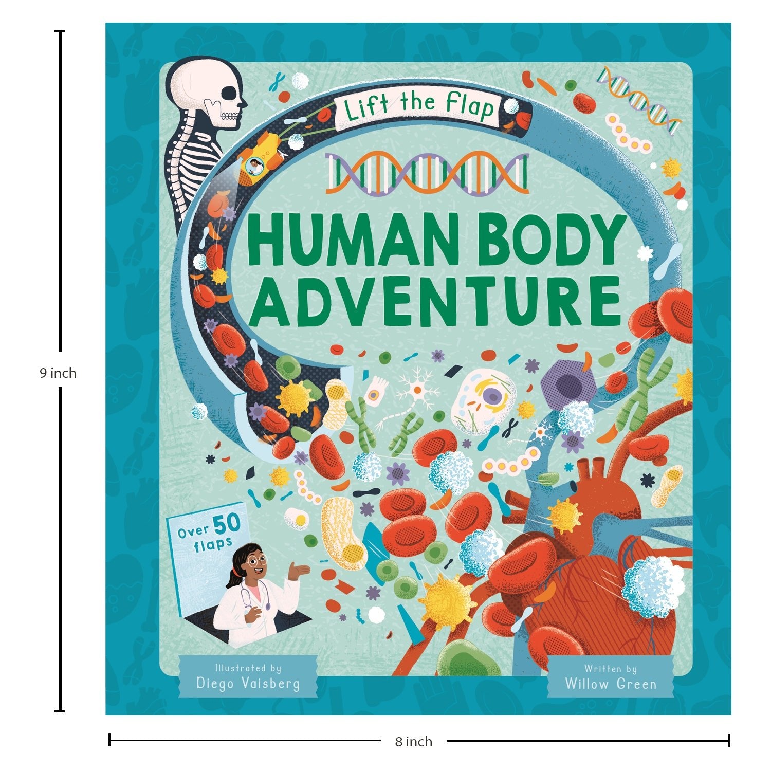 Parragon Publishing Lift - the - Flap Adventure Hunt: Human Body Adventure - 9781835443088