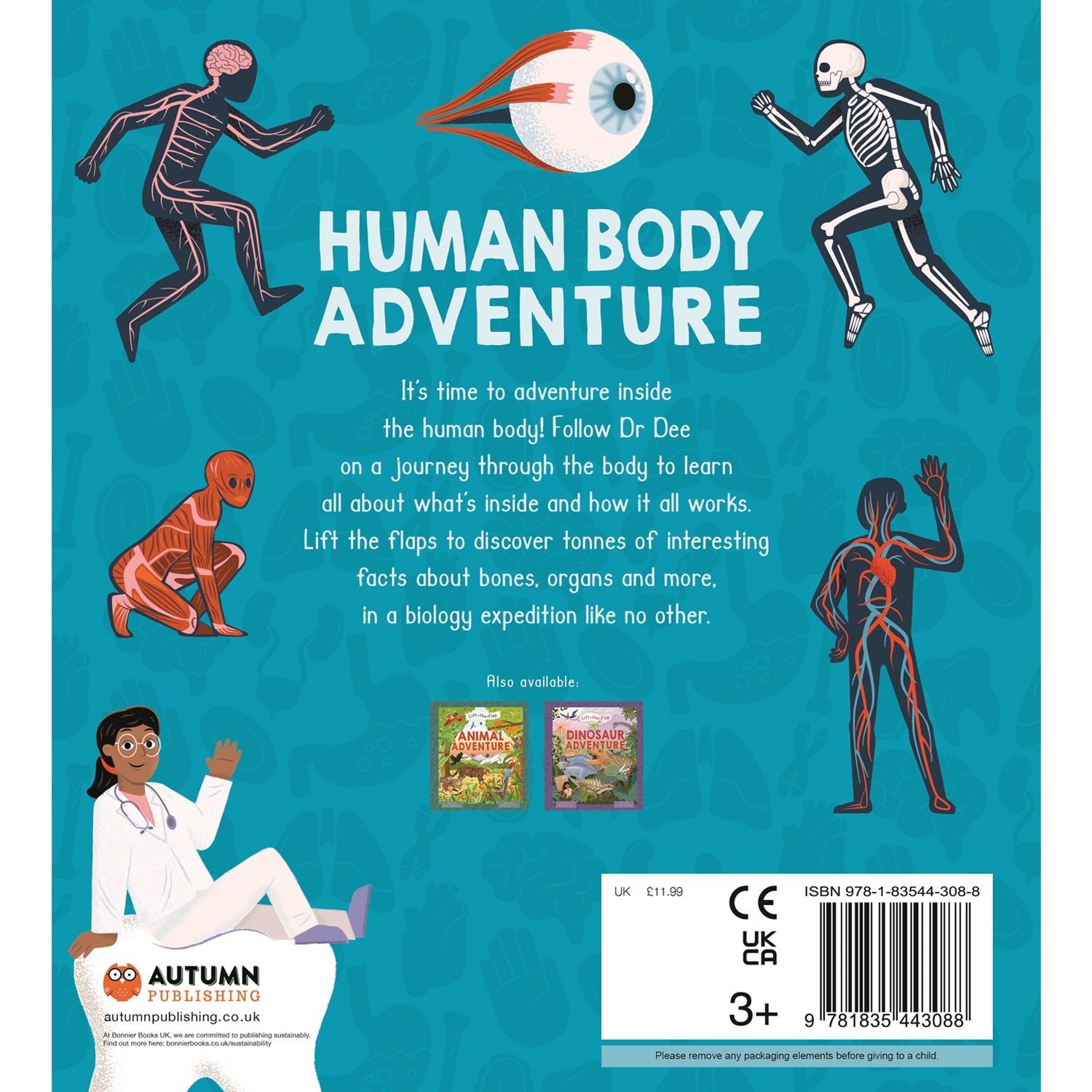 Parragon Publishing Lift - the - Flap Adventure Hunt: Human Body Adventure - 9781835443088
