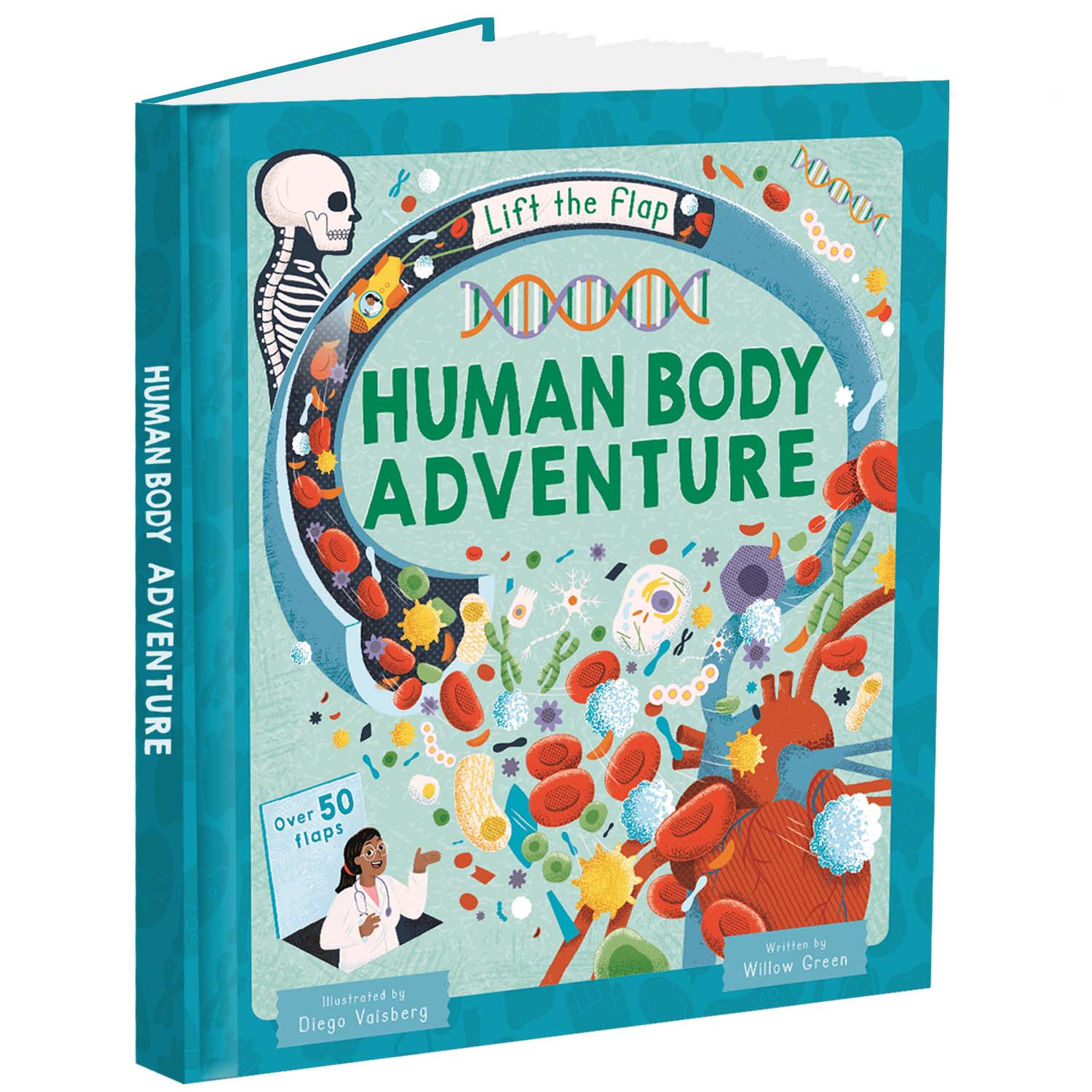 Parragon Publishing Lift - the - Flap Adventure Hunt: Human Body Adventure - 9781835443088