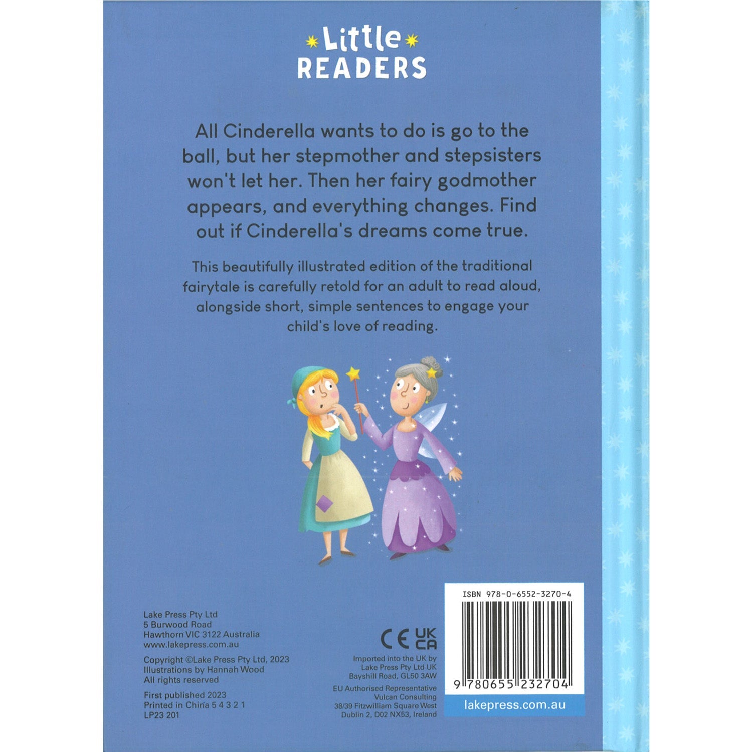 Parragon Publishing Little Readers - Cinderella | Fairy tales for kids | Storybooks | Princess Stories for girls - 9780655232704