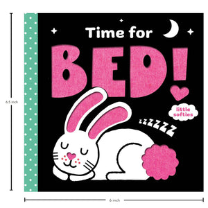 Parragon Publishing Little Softies: Time for Bed! (With Felt Edges) - 9781915356734