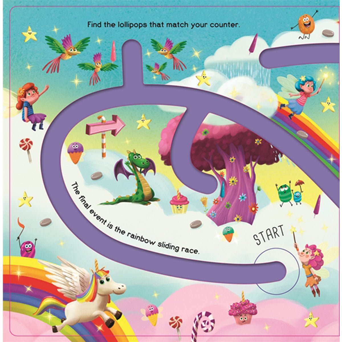 Parragon Publishing Magical Creatures (A - Maze Boards) Book - 9781839033520