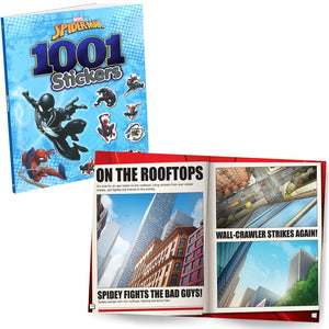 Parragon Publishing Marvel Spider - Man and Avengers Sticker and Colouring Pack of 2 Books - 9788198065476