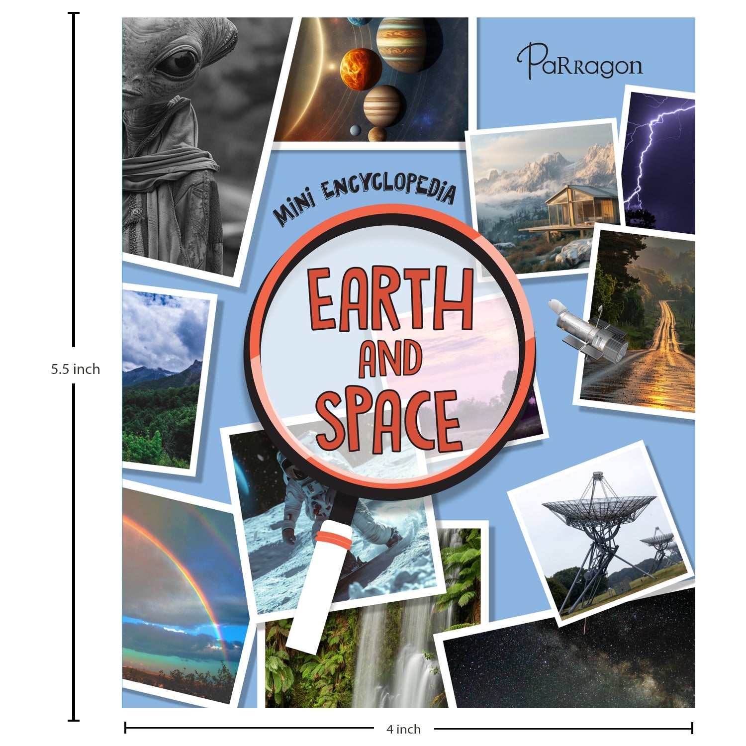 Parragon Publishing Mini Encyclopedia: Earth & Space Explore Planets, Stars, and Our Amazing World for Kids - 9788197509179