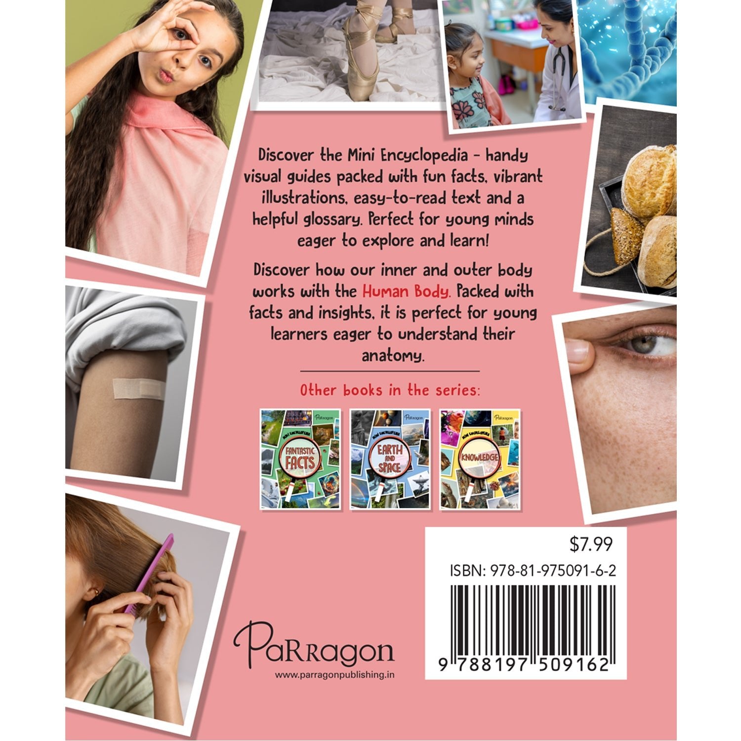 Parragon Publishing Mini Encyclopedia: Human Body A Fun & Educational Guide to Anatomy and Science - 9788197509162