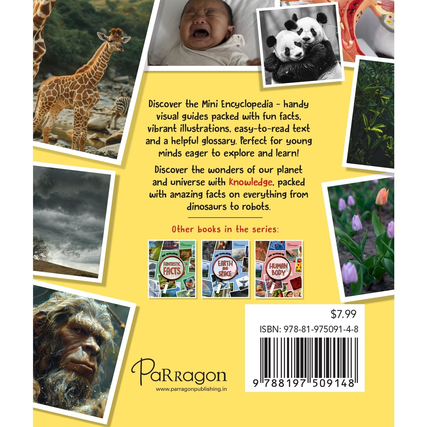 Parragon Publishing Mini Encyclopedia: Knowledge A Fascinating Guide to Science, History, and More - 9788197509148