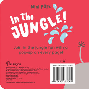 Parragon Publishing Mini Pops‐ In the Jungle (Pop - up book) - 9780655235064
