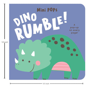 Parragon Publishing Mini Pops‐Dino Rumble (Pop - up book) | Books for Toddlers - 9780655238010
