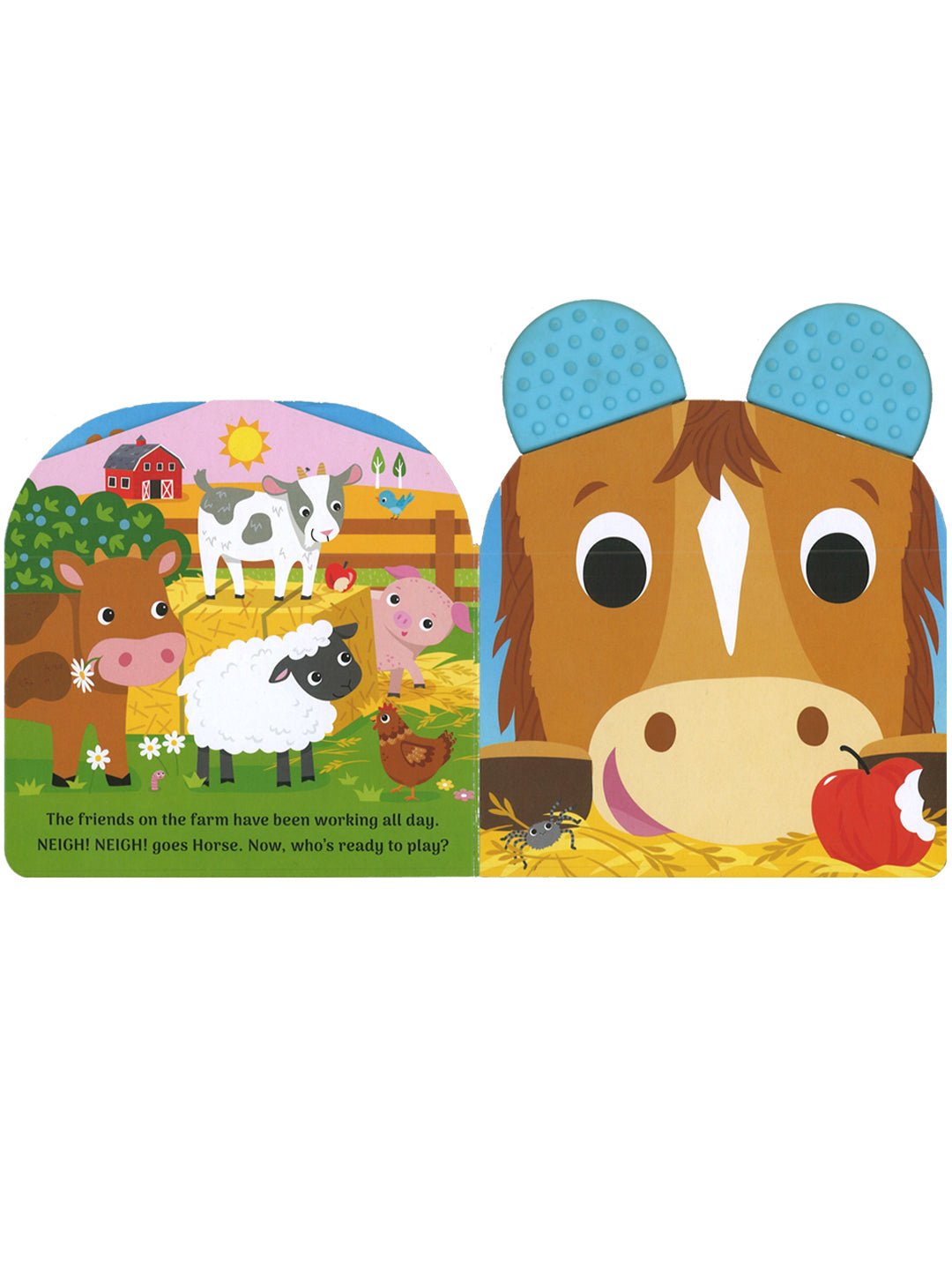 Parragon Publishing My First Animals Teething Book (with teethers) - 9781801085397