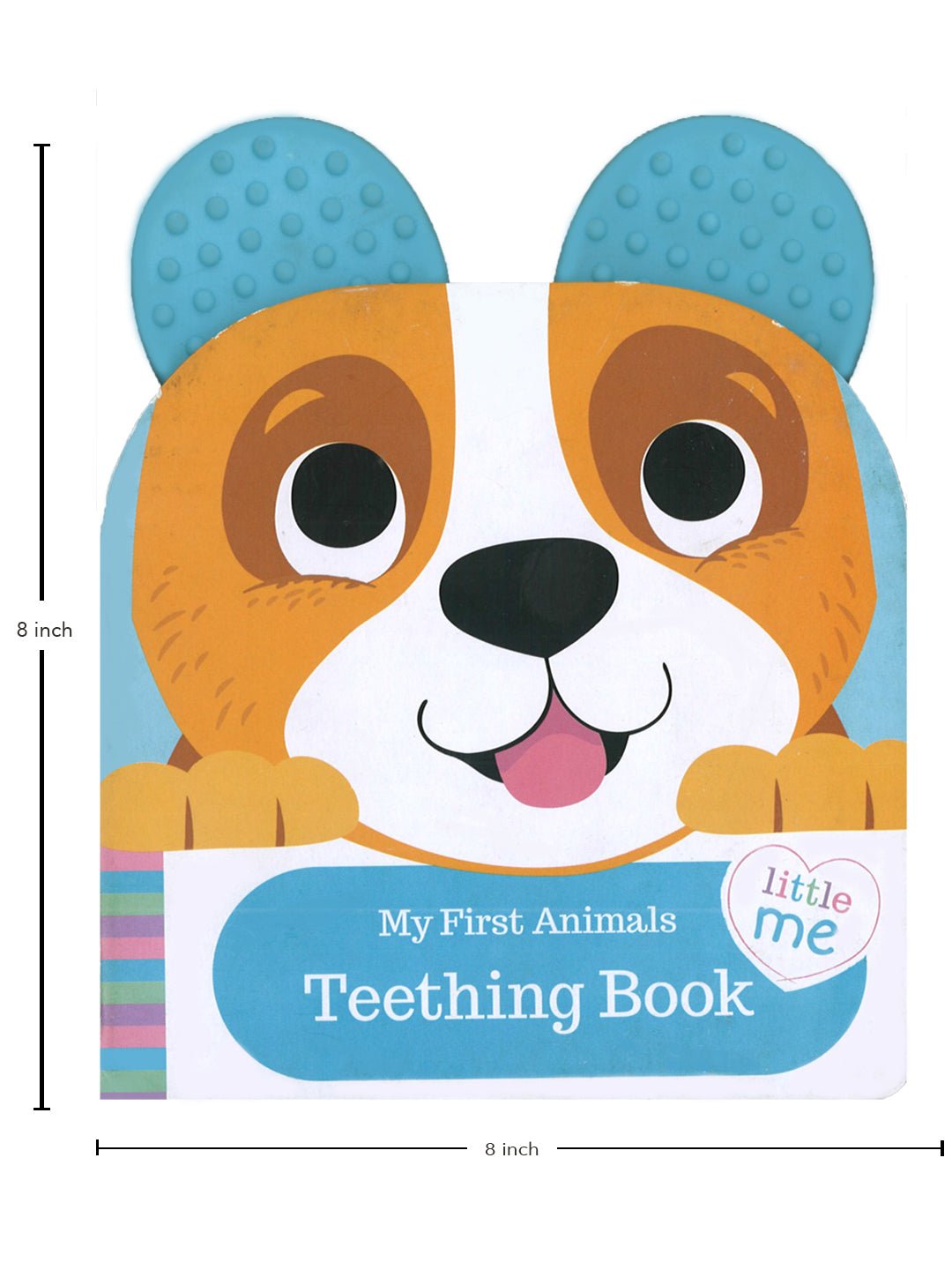 Parragon Publishing My First Animals Teething Book (with teethers) - 9781801085397