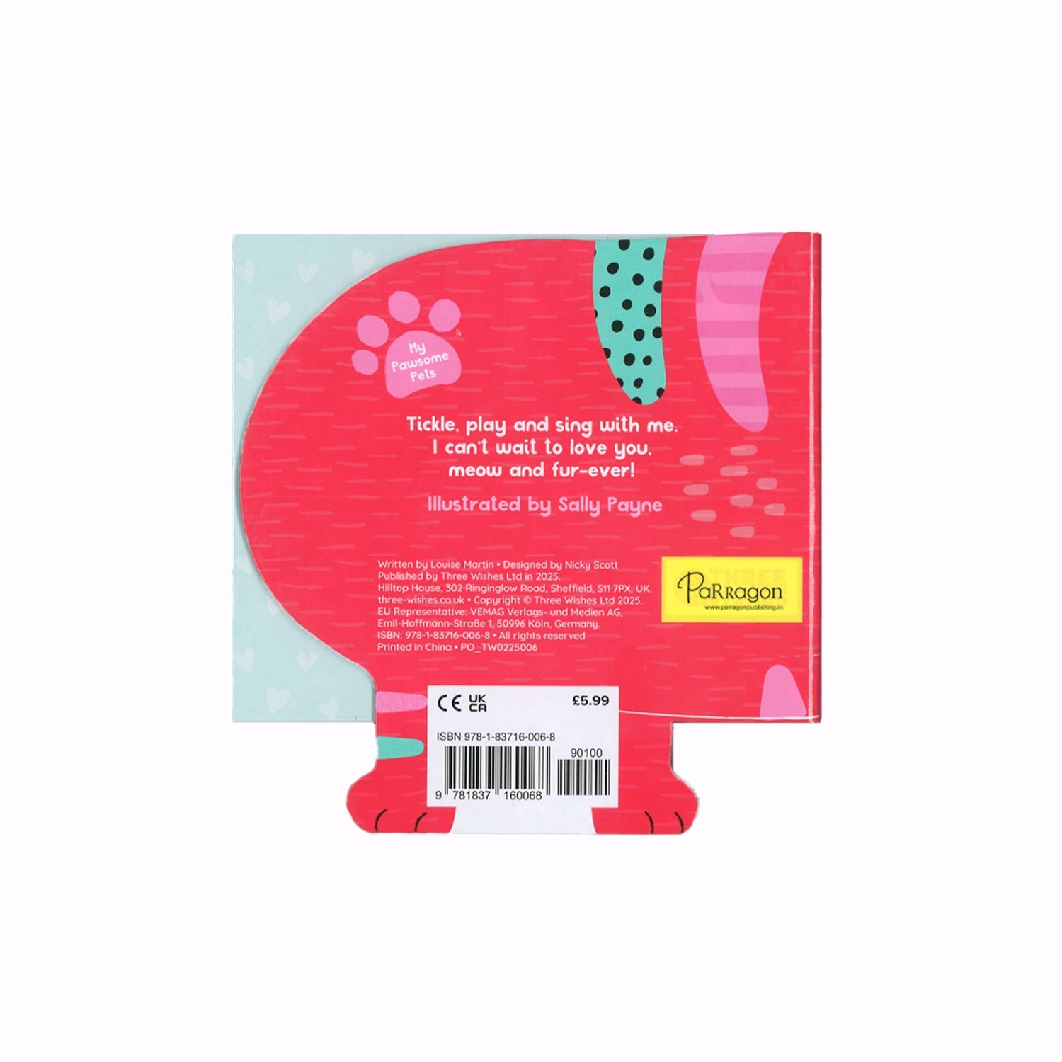 Parragon Publishing My Pawsome Pets: Clever Kitty Interactive Pet Book - Early Learning Book