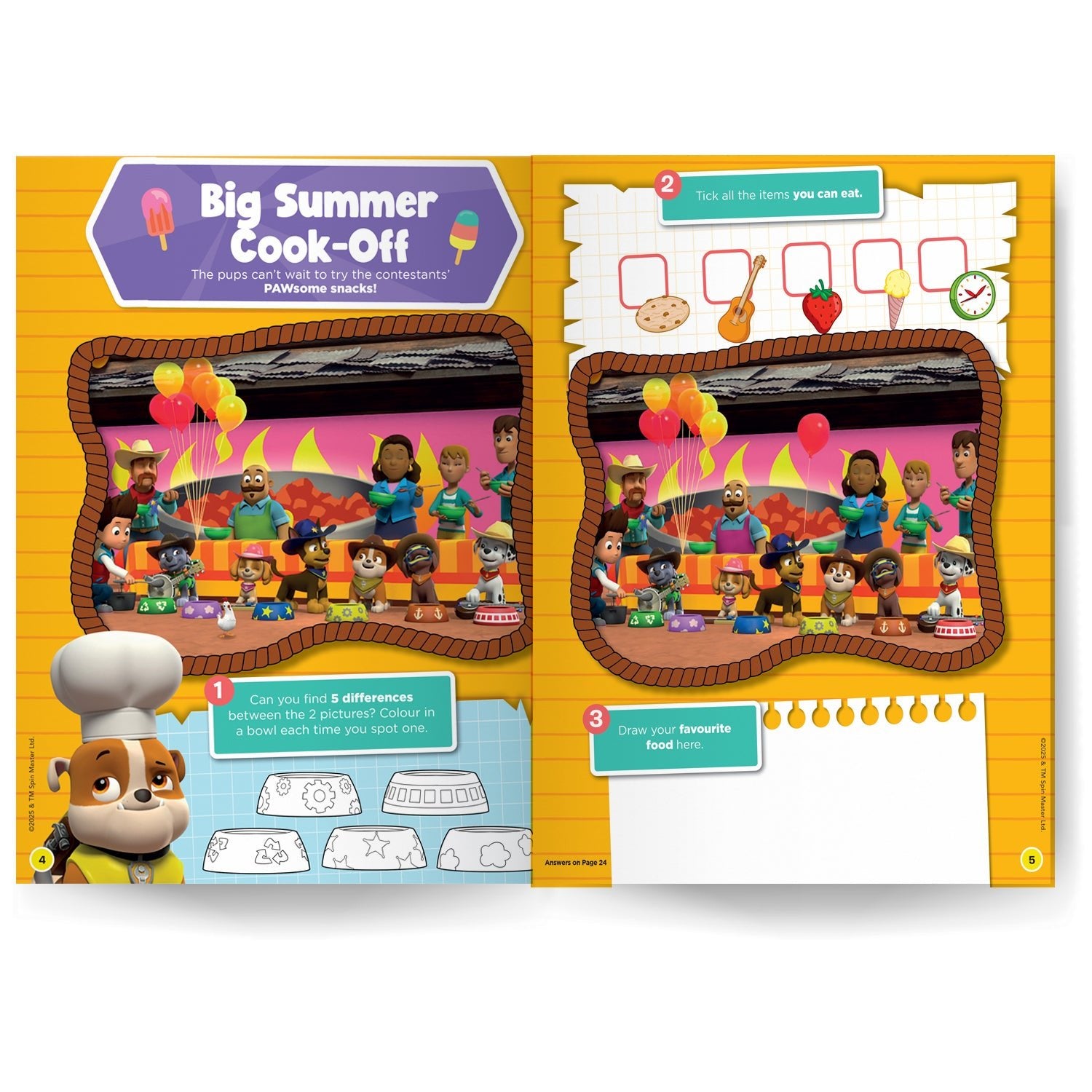 Parragon Publishing Nickelodeon PAW Patrol: 4 - in - 1 Activity Book Puzzles, Coloring, Games, and More for Kids - 9788197245732