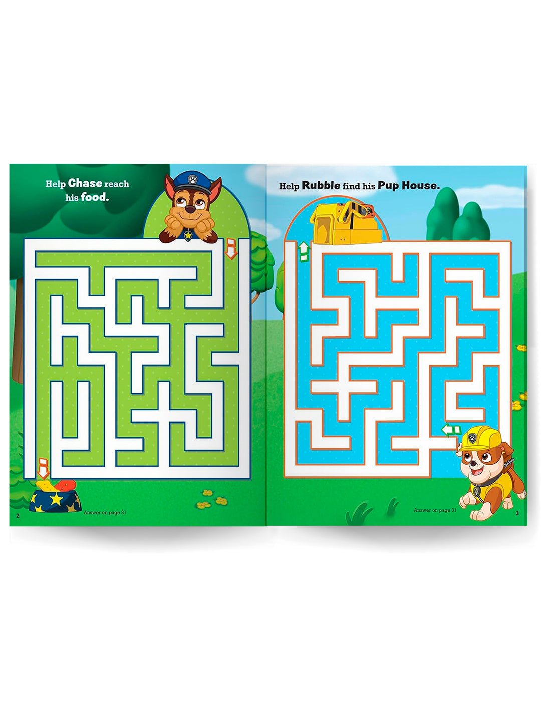 Parragon Publishing PAW Patrol: Legendary Mazes Activity Book - 9780655223382
