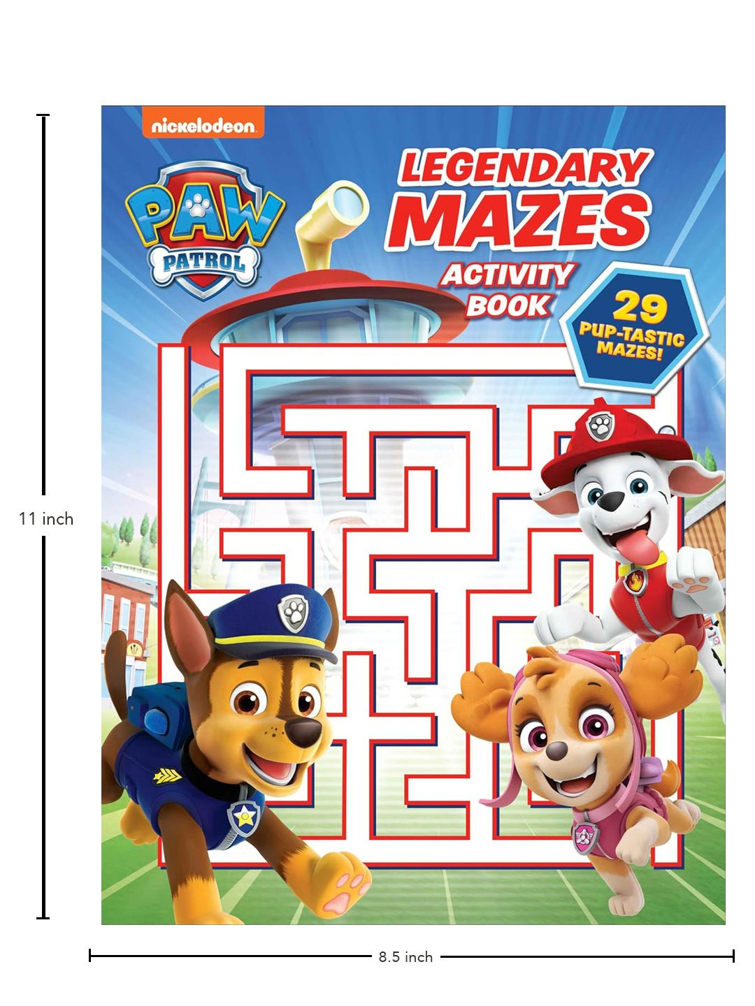 Parragon Publishing PAW Patrol: Legendary Mazes Activity Book - 9780655223382