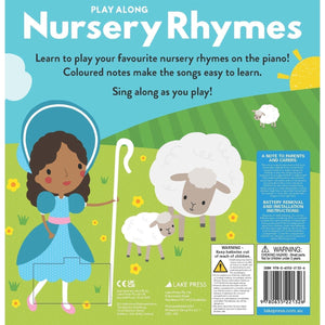 Parragon Publishing Piano Book - Nursery Rhymes | Interactive Musical Book for Kids - 9780655221326