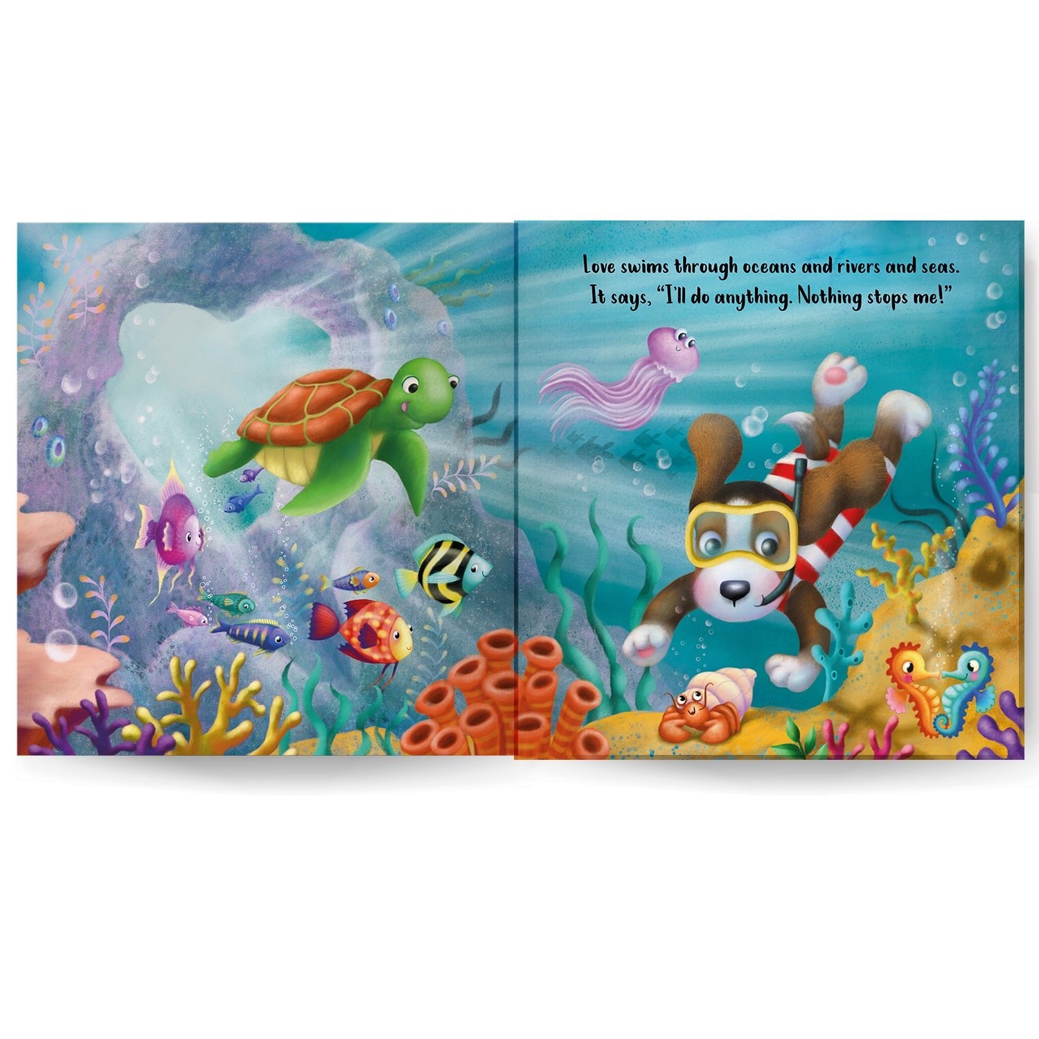 Parragon Publishing Picture Flats:Love Goes A Long Way Book for Children Age 4 - 6 - Story Book