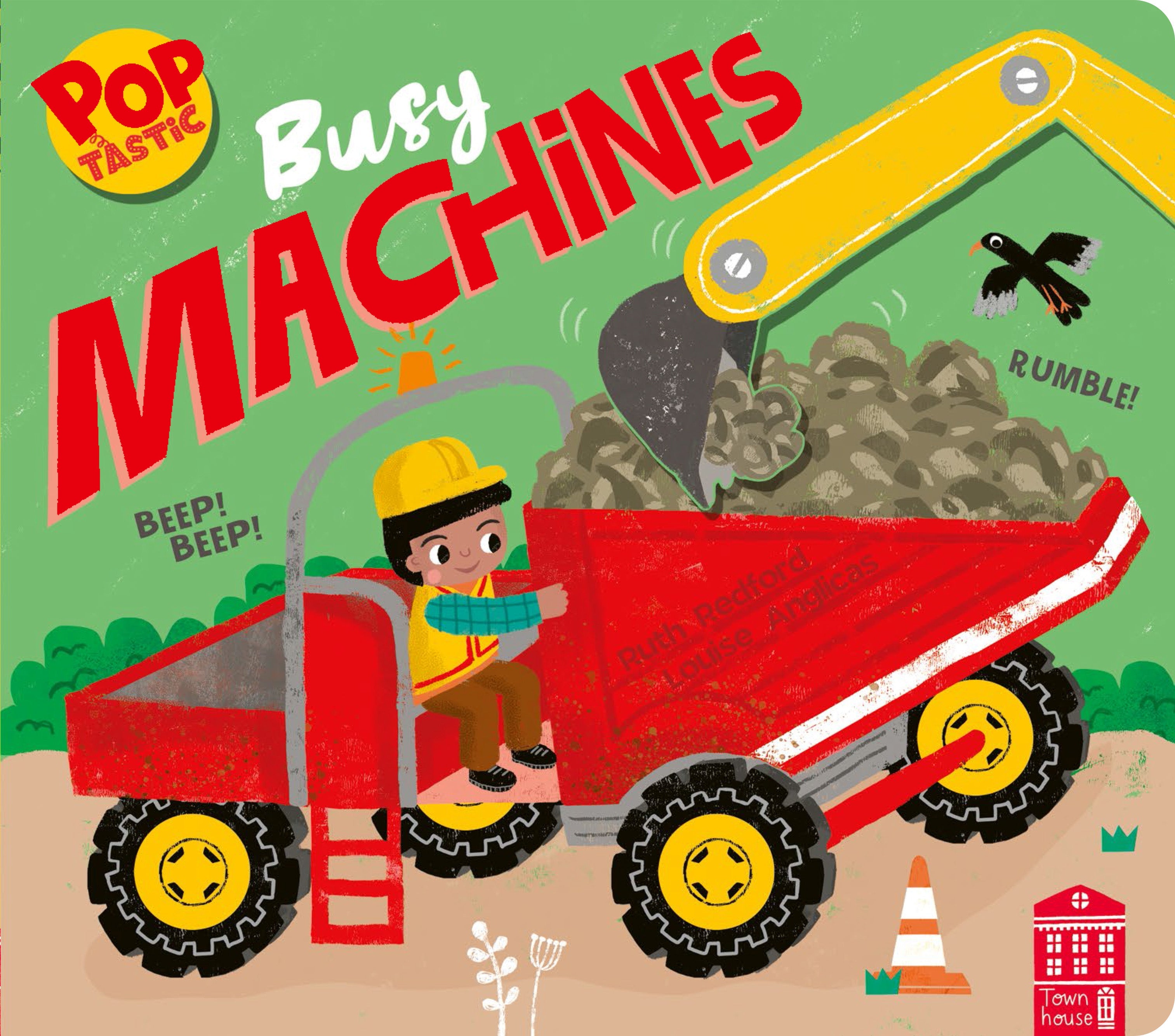 Parragon Publishing Pop Tastic - Busy Machines | Pop - up Books for 1 to 5 Year - 9781915356642