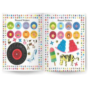 Parragon Publishing Preschool ABC Sticker Play Book for Children Ages 0 - 3 - Sticker Book