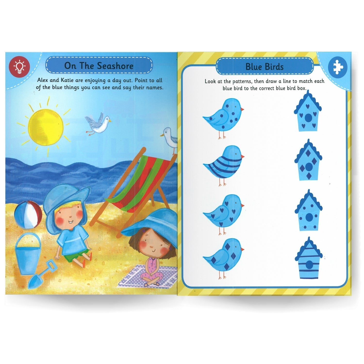 Parragon Publishing Preschool Colours Sticker Book for Children Ages 0 - 3 - Sticker Book