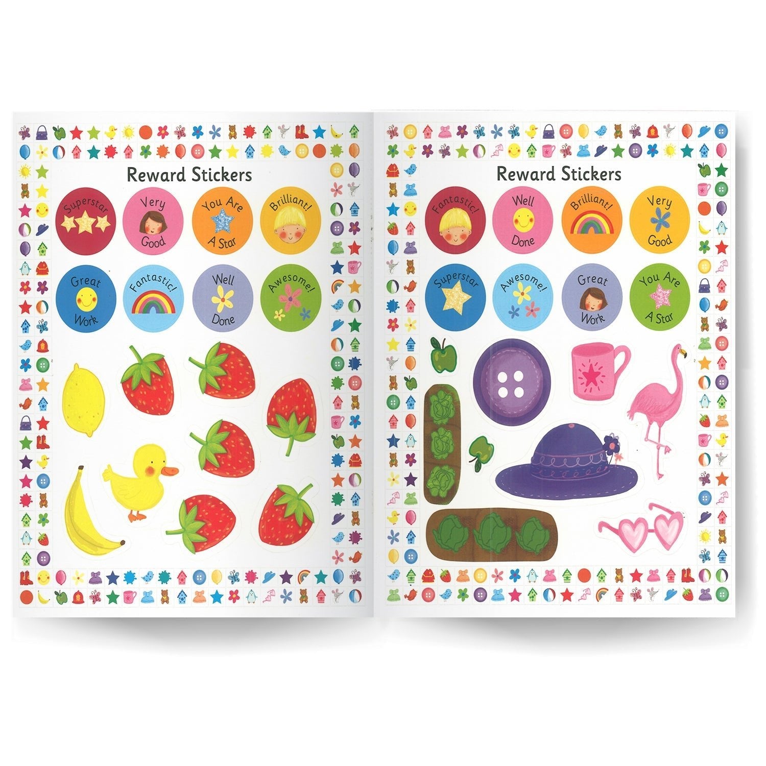 Parragon Publishing Preschool Colours Sticker Book for Children Ages 0 - 3 - Sticker Book
