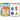 Parragon Publishing Preschool Shapes Sticker Book for Children Ages 0 - 3 - Sticker Book