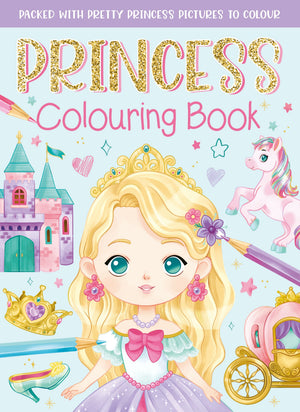 PARRAGON PUBLISHING Princess Colouring Book: Awesome Colouring 4 | The Mom Store - Colouring Book