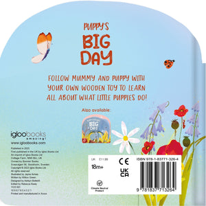 Parragon Publishing Puppy's Big Day | Books with toy | Board books for kids - 9781837952700
