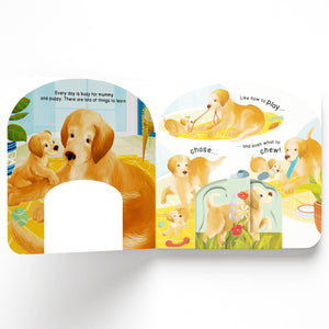 Parragon Publishing Puppy's Big Day | Books with toy | Board books for kids - 9781837952700