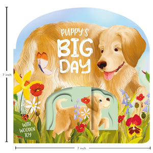 Parragon Publishing Puppy's Big Day | Books with toy | Board books for kids - 9781837952700