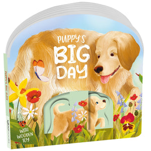 Parragon Publishing Puppy's Big Day | Books with toy | Board books for kids - 9781837952700